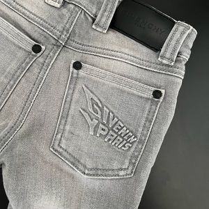 Authentic Givenchy Baby Jeans Gray 6 Months